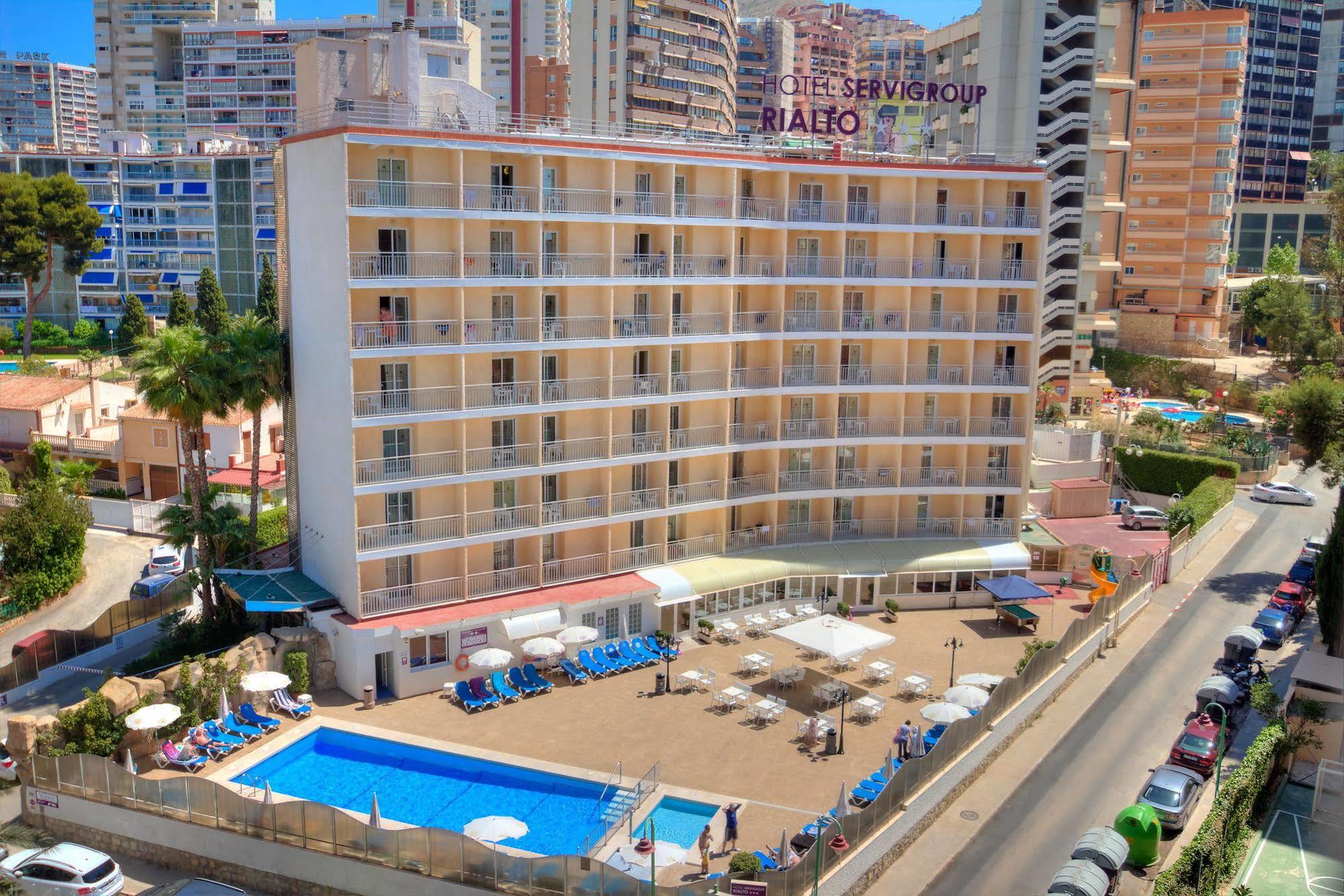 Hotel Servigroup Rialto Benidorm Kültér fotó